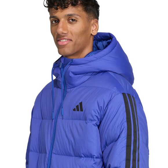 Kurtka męska adidas Ess 3S P D HD J kobalt JW9099