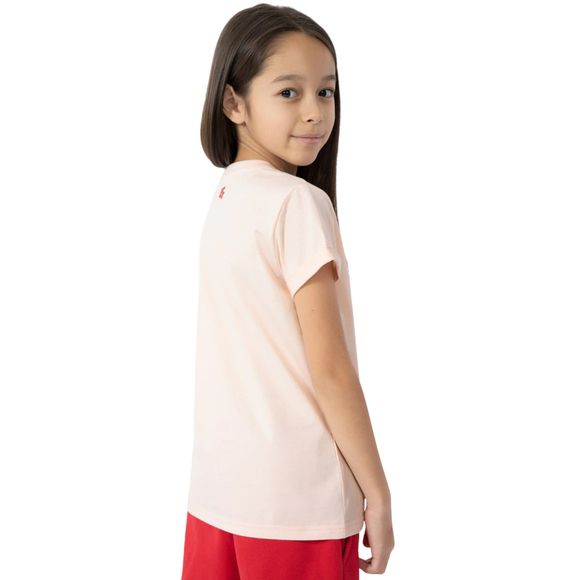 Koszulka dla dziewczynki 4F jasny róż HJZ22 JTSD005 56S