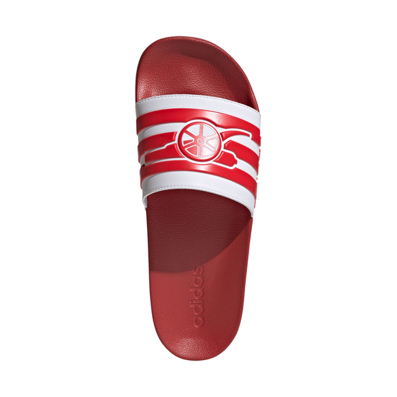 Klapki adidas Adilette Shower Arsenal czerwono-białe JS4962