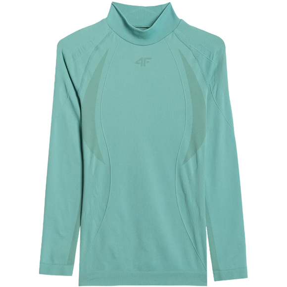 Koszulka termoaktywna damska 4F F216 morska zieleń 4FWAW25USEAF216 46S
