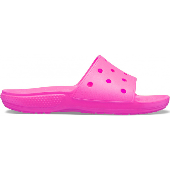 Klapki damskie Crocs Classic Slide różowe 206121 6QQ