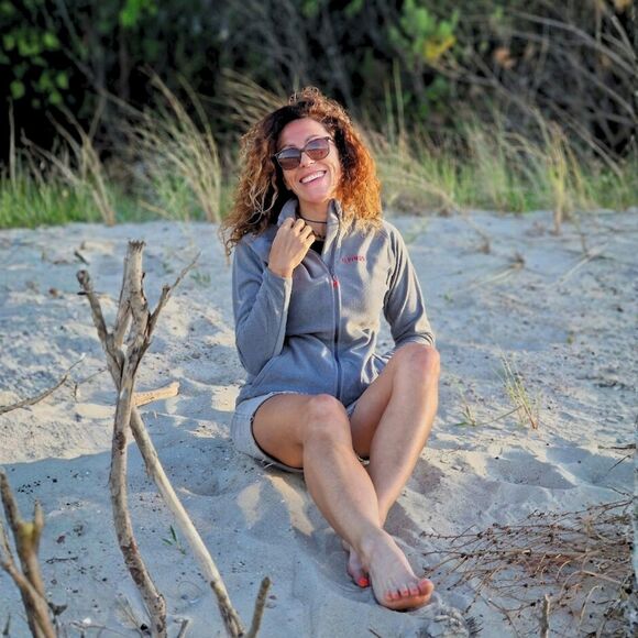 Bluza polarowa damska Alpinus Lucania szara Tactical MK18879