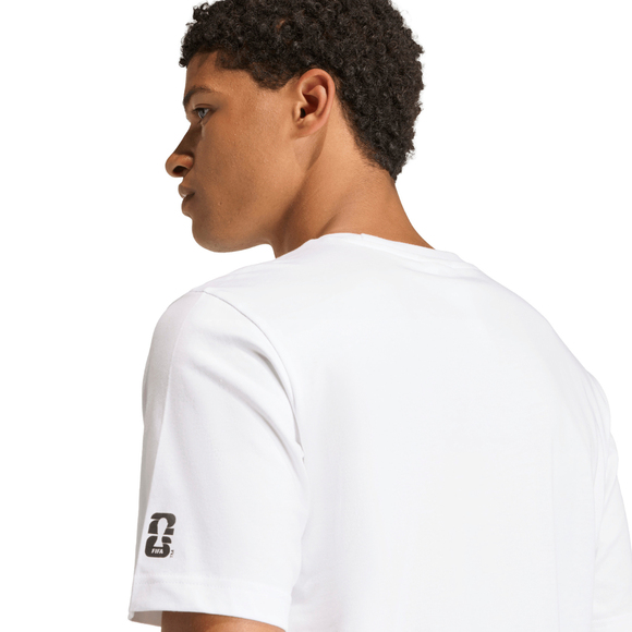 Koszulka męska adidas FIFA World Cup 26TM Road to NYNJ Graphic biała KB2535