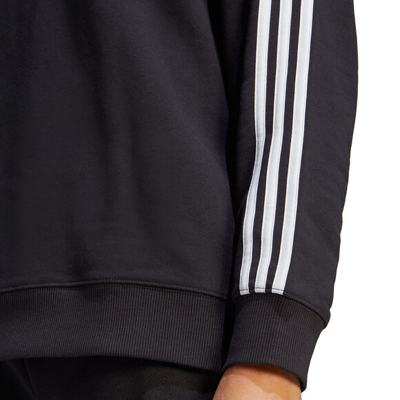 Bluza damska adidas Essentials 3-Stripes czarna IC8766