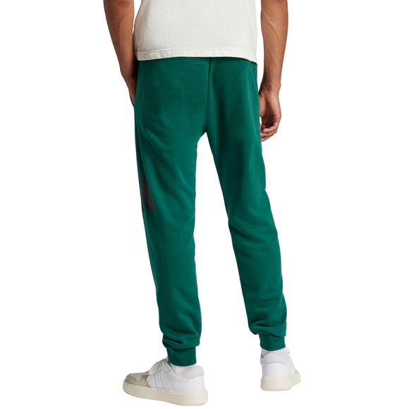 Spodnie męskie adidas Essentials Big Logo French Terry zielone JE8971