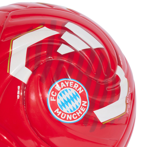 Piłka nożna adidas FC Bayern Home Mini czerwona KE5110