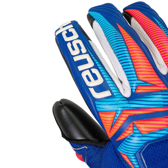 Rękawice bramkarskie Reusch Attrakt Infinity Evolution NC niebiesko-czarne 5670725 4127