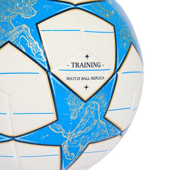 Piłka nożna adidas UCL Training 25/26 League Stage biało-niebieska JP1534