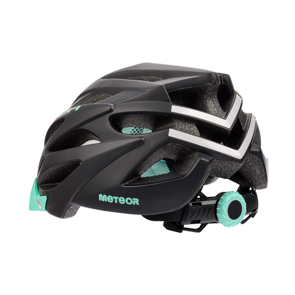 Kask Meteor Marven S 52-56 cm czarno-miętowy 24792