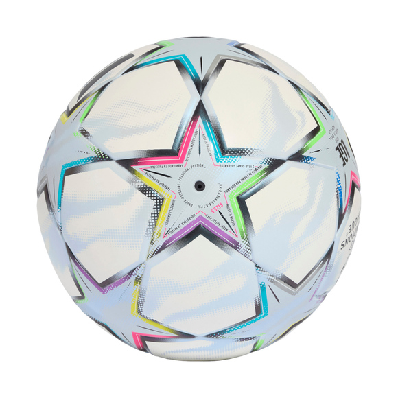 Piłka nożna adidas UCL League J350 26/27 League Stage biało-błękitna KE9768