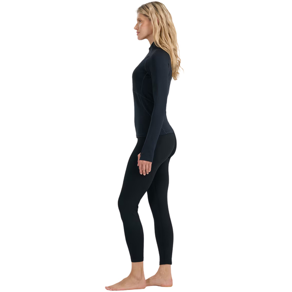 Spodnie termiczne damskie 4F F099 głęboka czerń 4FWAW25UBRUF099 20S