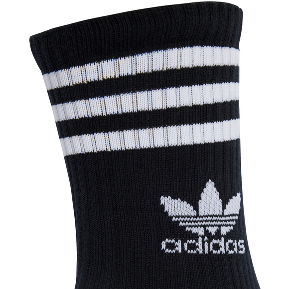 Skarpety adidas 3 Stripes Crew 10 Pairs białe, czarne JY0231