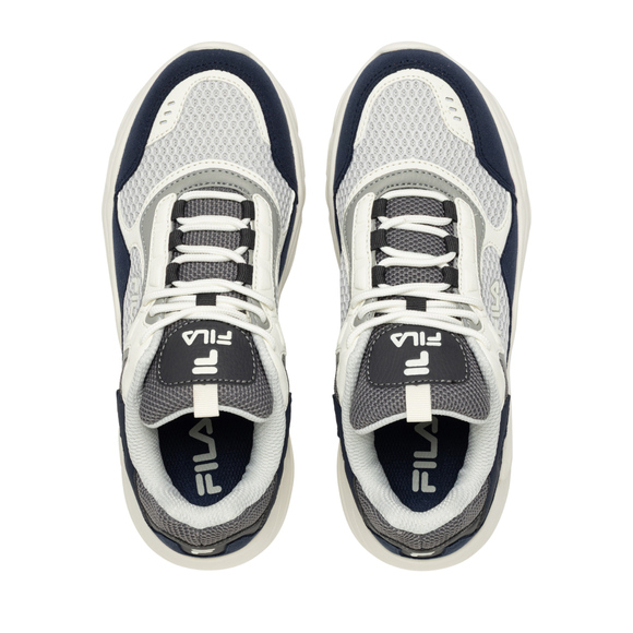 Buty damskie Fila Collene CB biało-szaro-granatowe FFW0046 53048   