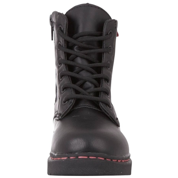Buty dla dzieci Kappa Deenish czarno-różowe 260840FLK 1122