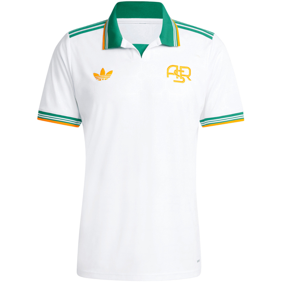 Koszulka męska adidas AS Roma 25/26 Third Jersey biała JJ4185