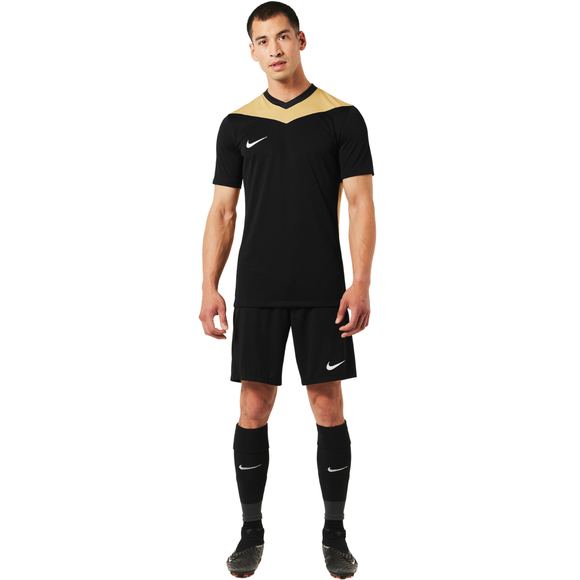 Koszulka męska Nike Dri-FIT Park Derby IV Jersey czarno-złota FD7430 011