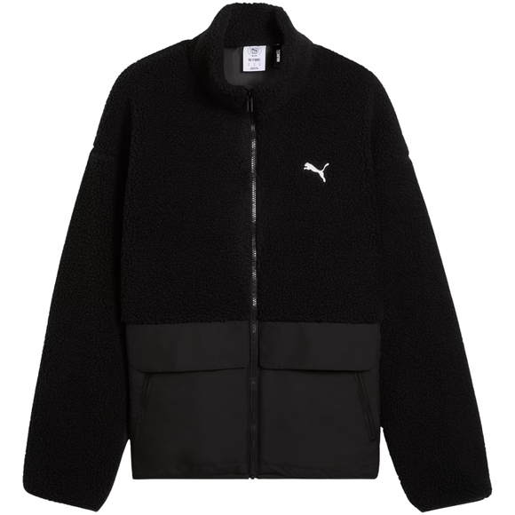 Kurtka męska Puma Hybrid Re: Fibre Sherpa czarna 694562 01