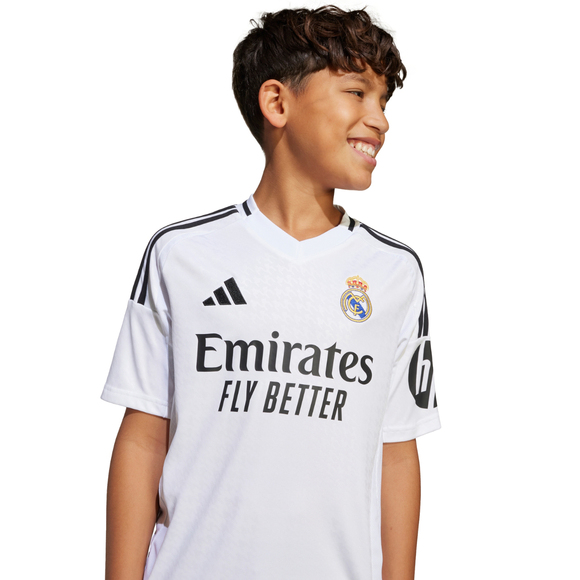 Koszulka dla dzieci adidas Real Madrid 24/25 Home biała JX2139