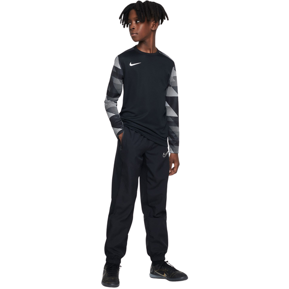 Bluza bramkarska dla dzieci Nike Dry Park IV JSY LS GK JUNIOR czarna CJ6072 010