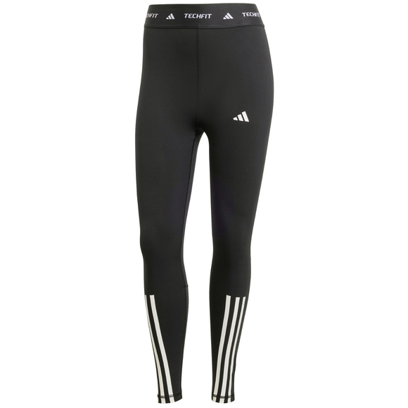 Legginsy damskie adidas Techfit 3-Stripes 7/8 czarne IT2272 