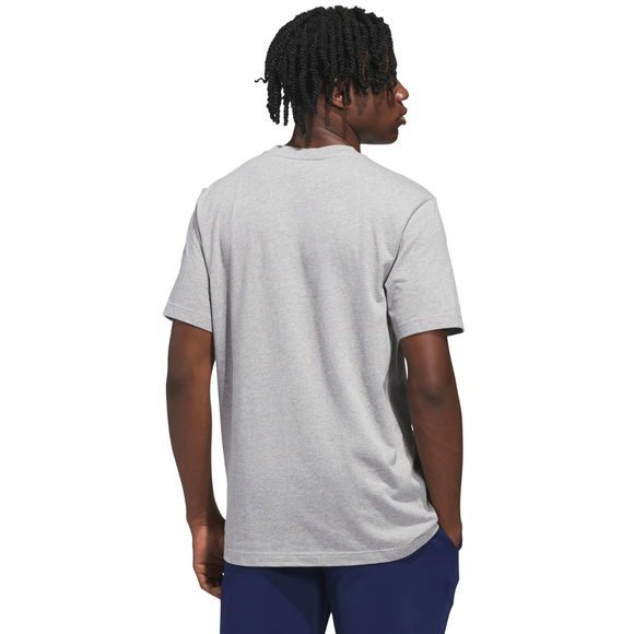 Koszulka męska adidas Sportsman Mountain Graphic jasnoszara KC9253