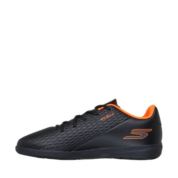 Buty piłkarskie dla dzieci Skechers SKX_2 czarno-pomarańczowe 252168L