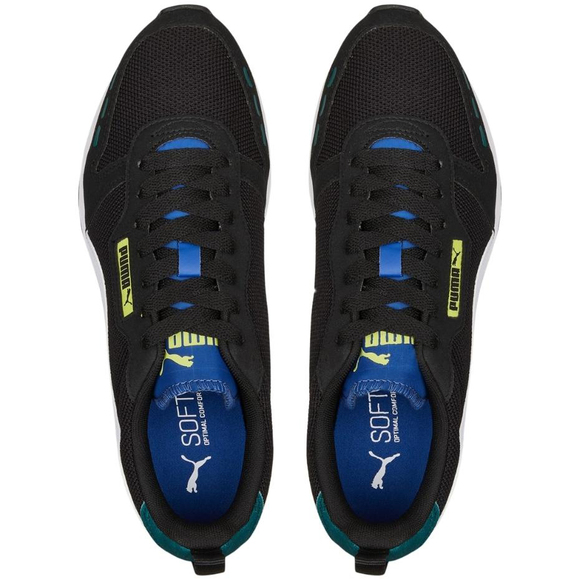 Buty męskie Puma R78 czarno-białe 373117 59