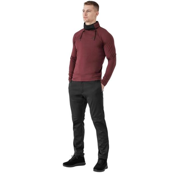 Bluza termoaktywna męska 4F burgund H4Z21 BIMD031 60S