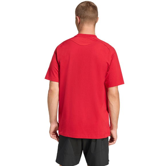 Koszulka męska adidas Tiro 26 Travel Tee czerwona KD1121