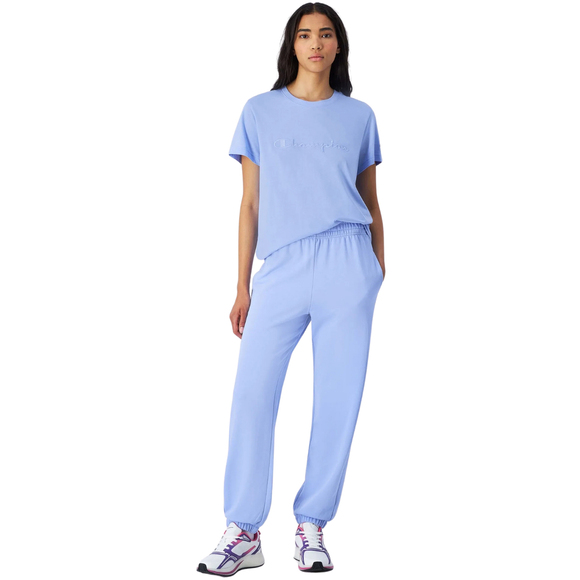 Koszulka damska Champion SS Tee błękitna 117650 BS186