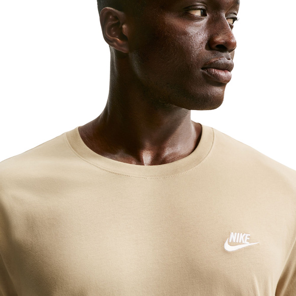 Koszulka męska Nike Club Tee beżowa AR4997 297