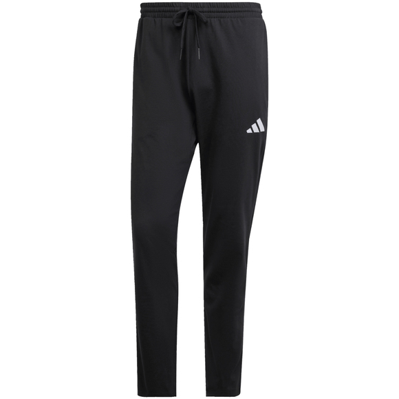 Spodnie męskie adidas Essentials Small Logo Single Jersey czarne JF1105