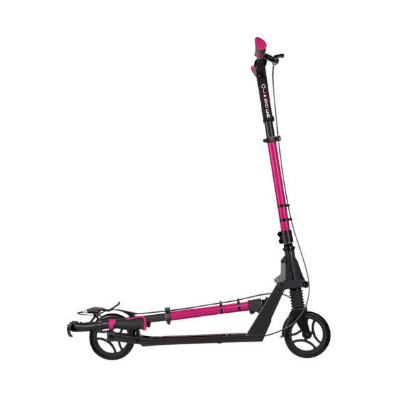 Hulajnoga SMJ Globber 672-110 Ruby One K 165 BR czarno-różowa