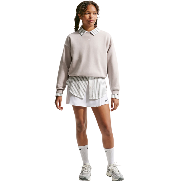Bluza dla dzieci Nike Sportswear Studio beżowa IM5098 211