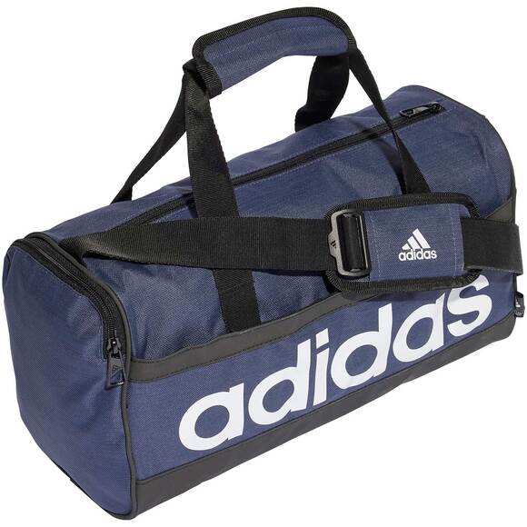 Torba adidas Essentials Linear Duffel Bag Extra Small granatowa HR5346