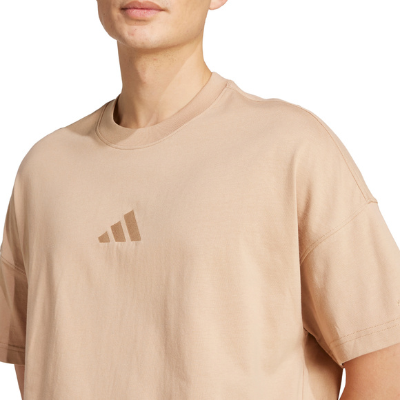 Koszulka męska adidas All Szn beżowa JX5083