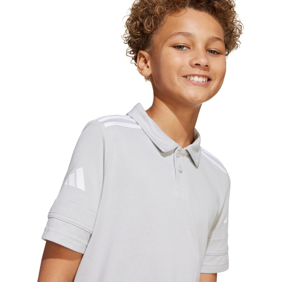 Koszulka dla dzieci adidas Squadra 25 Polo szara JY3412 