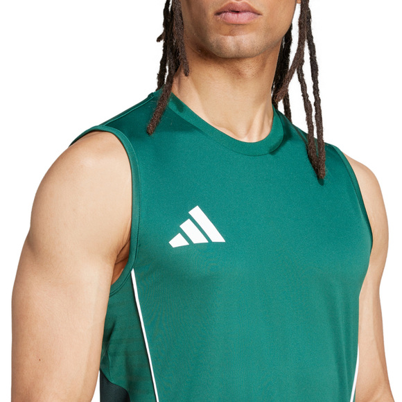 Koszulka męska adidas Tiro 25 Competition Sleeveless Jersey zielona JI8940