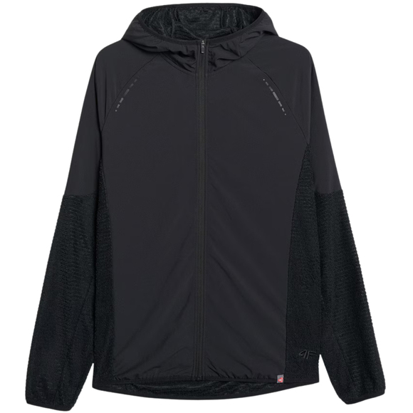 Bluza męska 4F M582 głęboka czerń 4FWAW25TFSWM582 20S