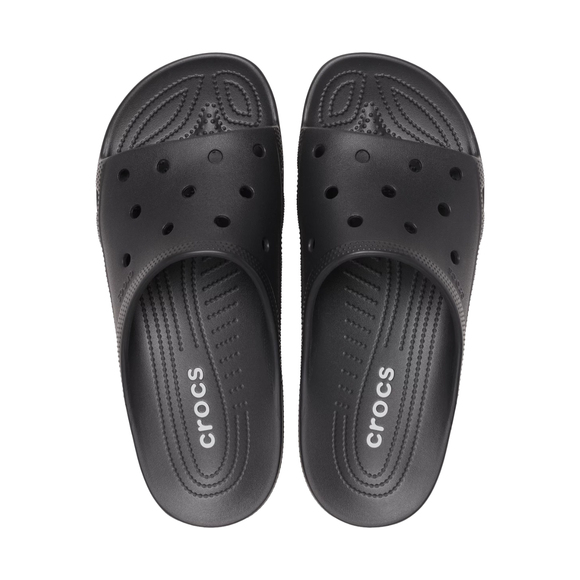 Klapki męskie Crocs Saturday Slide czarne 213298 001