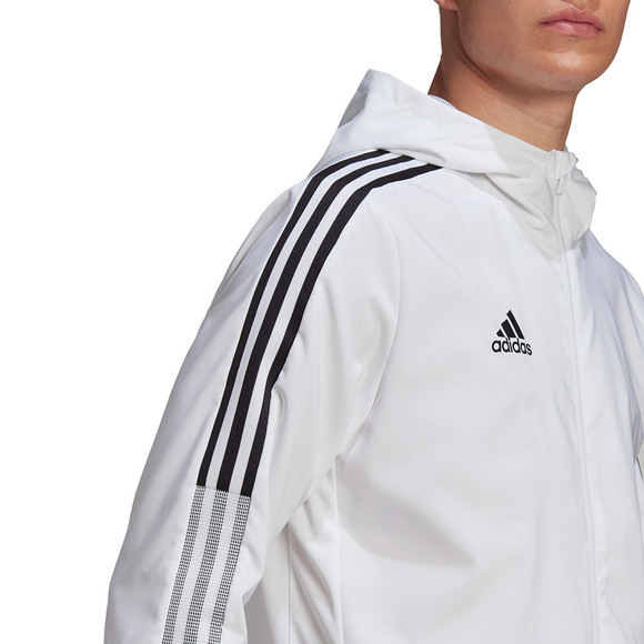 Bluza męska adidas Tiro 21 Windbreaker biała GP4966