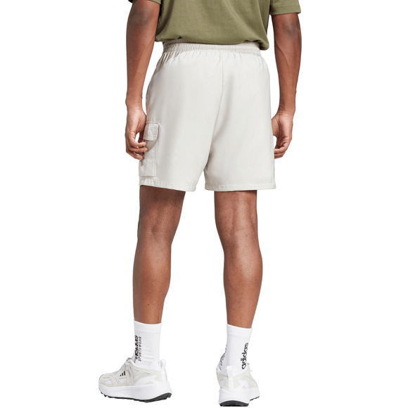 Spodenki męskie adidas Essentials Small Logo Cargo Chelsea białe JD1828