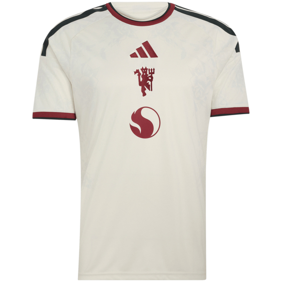 Koszulka męska adidas Manchester United 26/27 Third Jersey beżowa KA6876