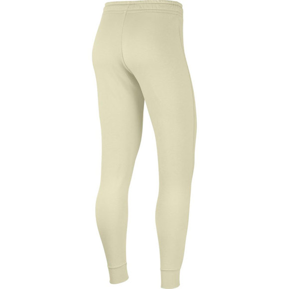 Spodnie damskie Nike Essntl Flc Mr Pnt Tight beżowe BV4099 113