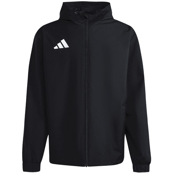 Kurtka męska adidas Entrada 26 All Weather czarna JZ9101