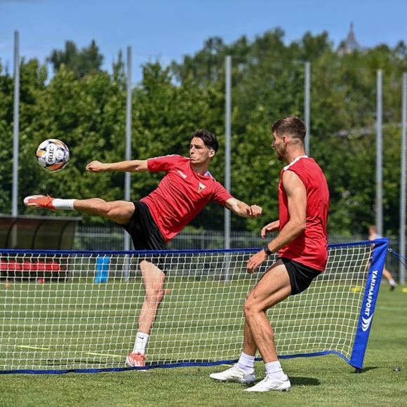 Zestaw do siatkonogi, siatkonoga na naturalną murawę