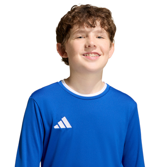 Koszulka dla dzieci adidas Entrada 26 Long Sleeve Jersey niebieska KF5886