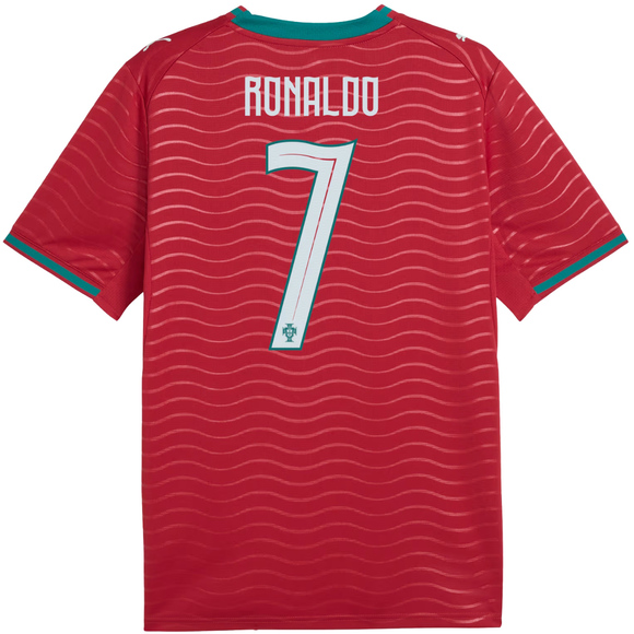 Koszulka męska Puma Portugalia FPF Home Jersey Replica czerwona 788141 77