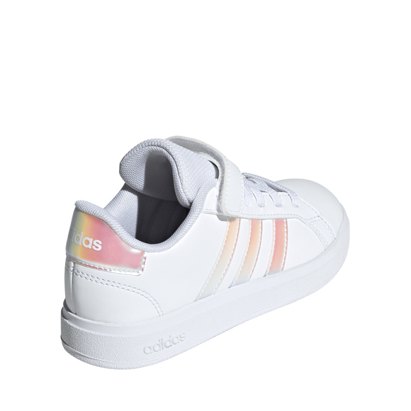 Buty dla dzieci adidas Grand Court 2.0 białe IE3851