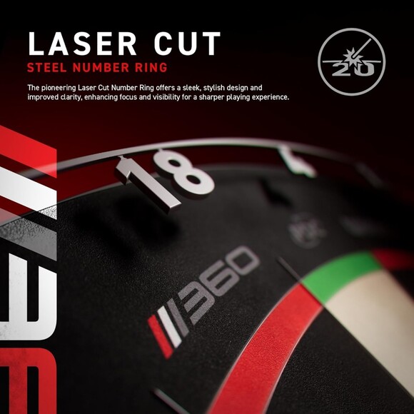 Tarcza sizalowa WINMAU BLADE 360 TRIPLE CORE